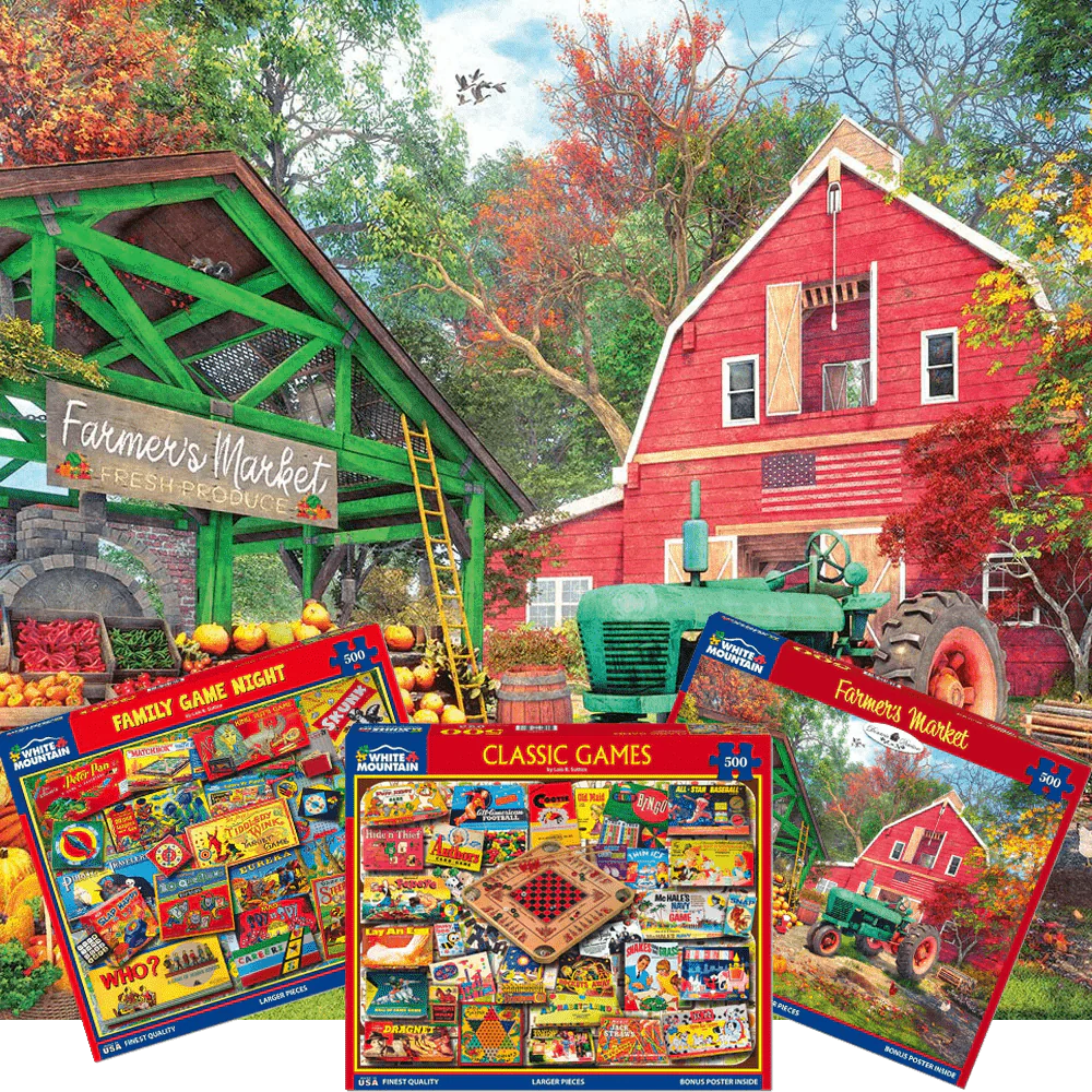 1 Year Subscription Bi-monthly 300-500 Piece - Redeemable Gift