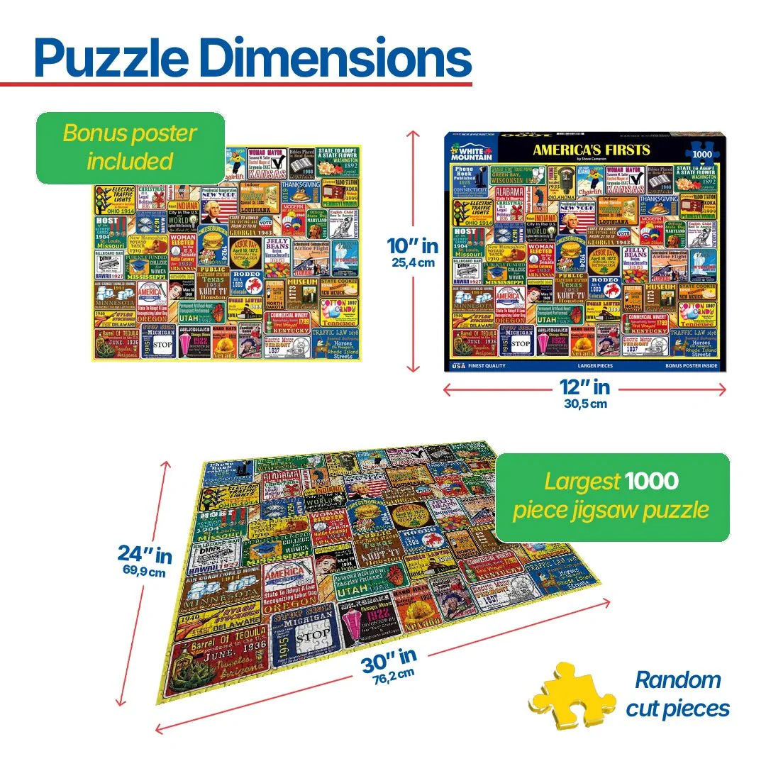 America’s First (2034pz) - 1000 Piece Jigsaw Puzzle - Image 3