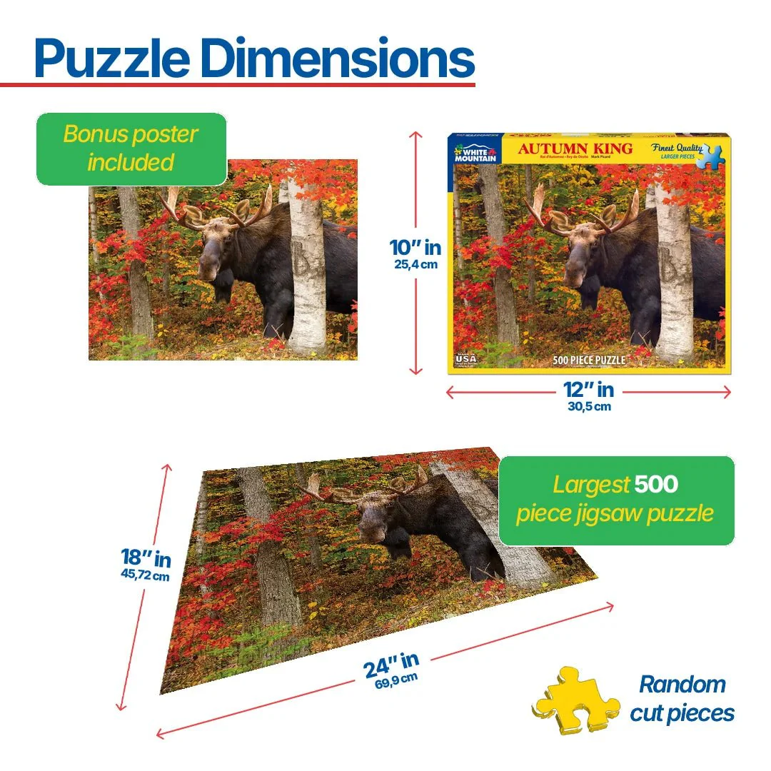 Autumn King (1419pz) - 500 Pieces - Image 3