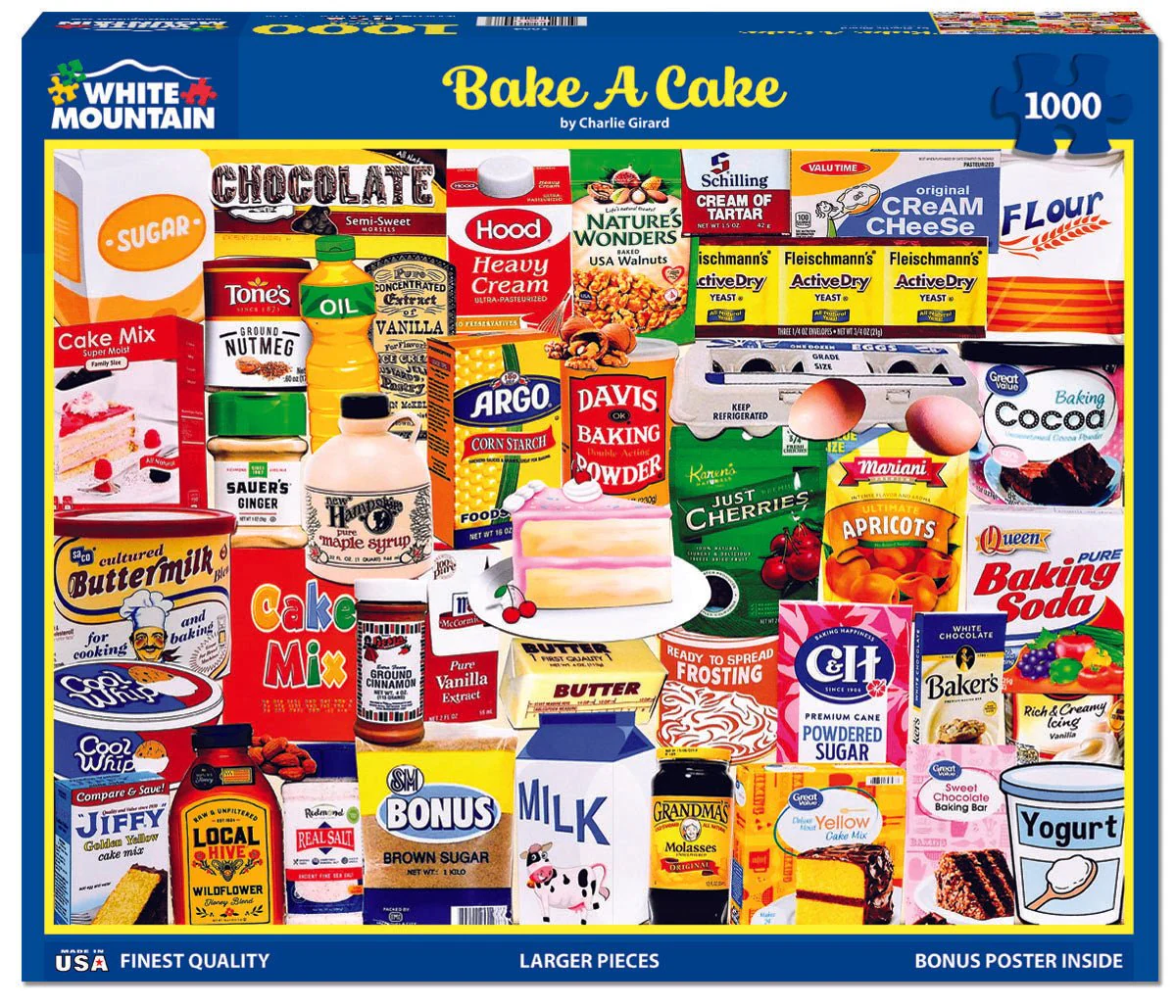 Bake A Cake (2084pz) - 1000 Piece Jigsaw Puzzle - Image 2