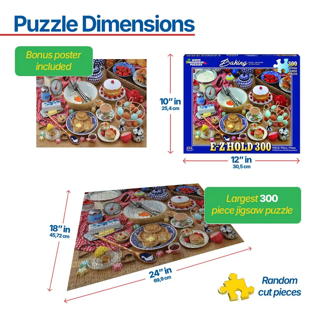 Baking (1283pz) - 300 Piece Jigsaw Puzzle - Image 3