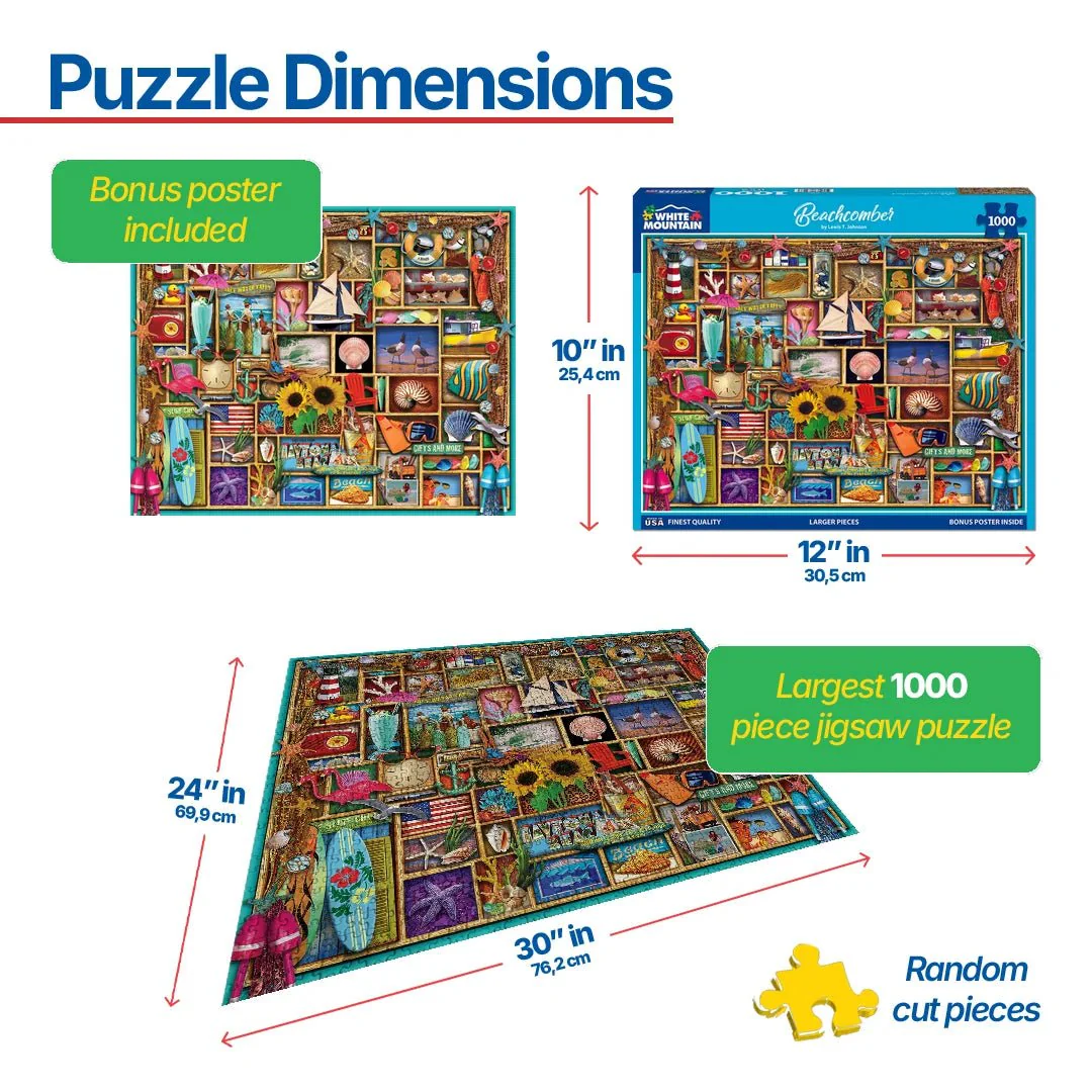 Beachcomber (2087pz) - 1000 Piece Jigsaw Puzzle - Image 3