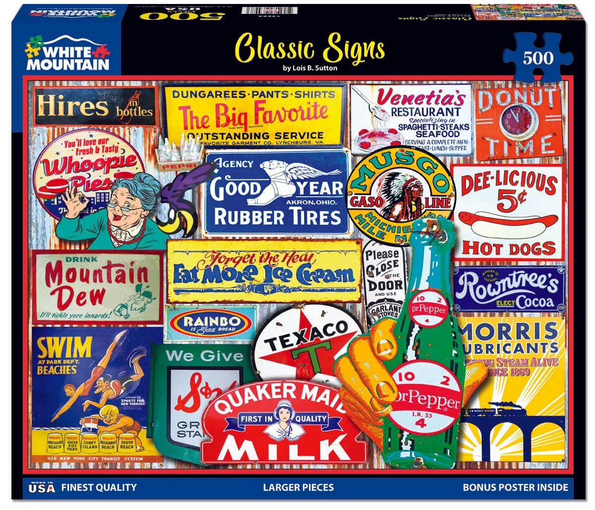 Set of 2: Best Selling 500 Piece Puzzle Bundle - Image 5