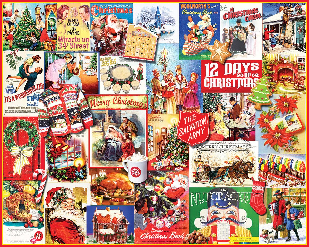 Celebrations of Christmas (1868pz) - 1000 Piece Jigsaw Puzzle