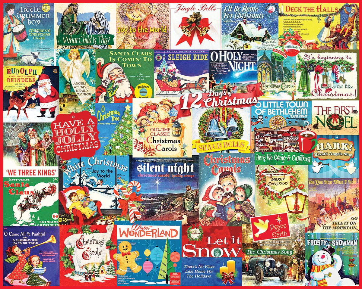 Christmas Carols (1721pz) - 1000 Piece Jigsaw Puzzle