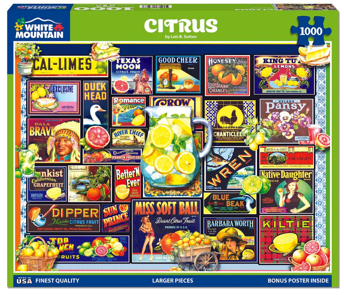 Citrus (1921pz) - 1000 Piece Jigsaw Puzzle - Image 2