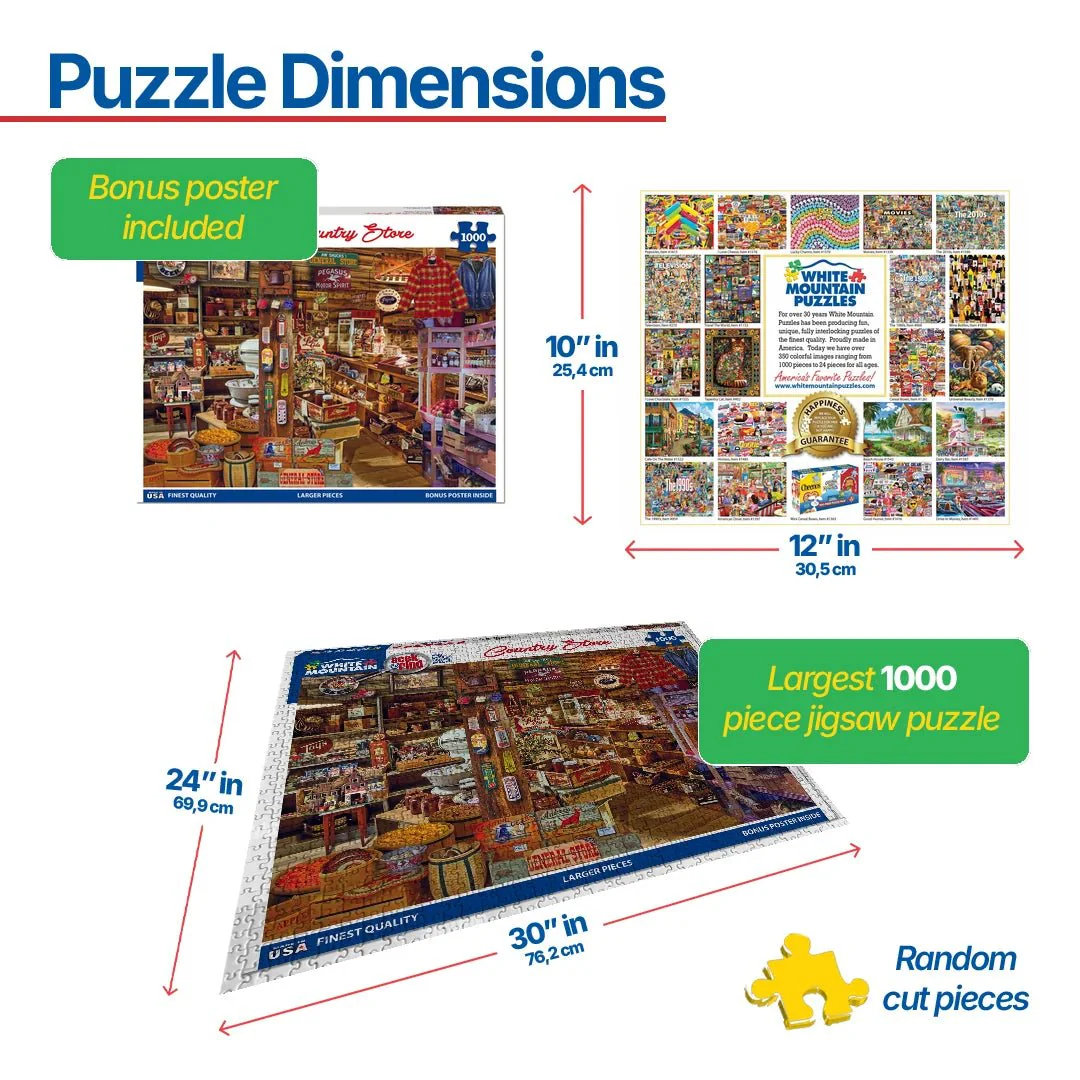 Country Store - Seek & Find (1393pz) - 1000 Piece Jigsaw Puzzles - Image 3