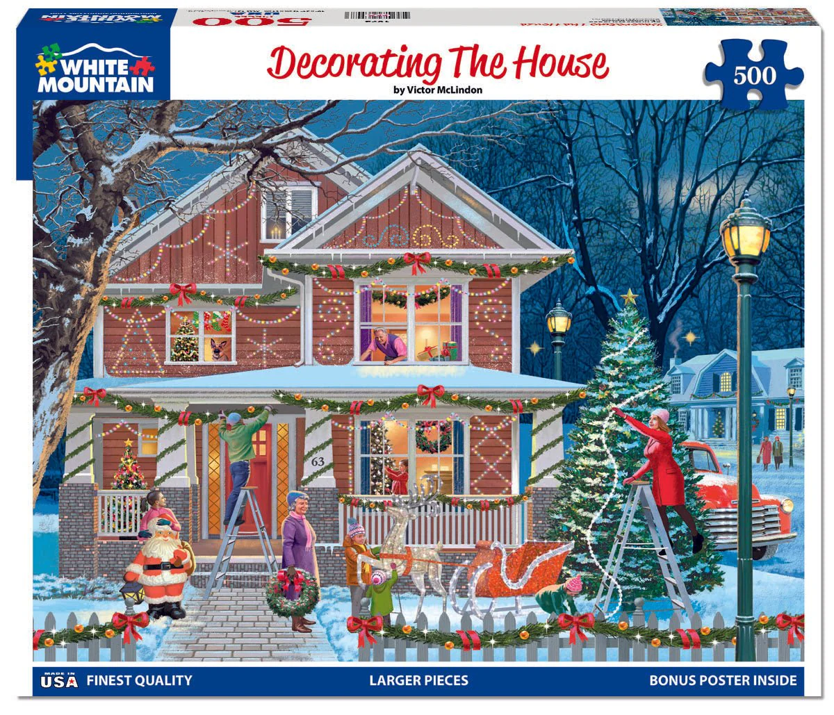 Decorating The House (1972pz) - 500 Piece Jigsaw Puzzle - Image 2