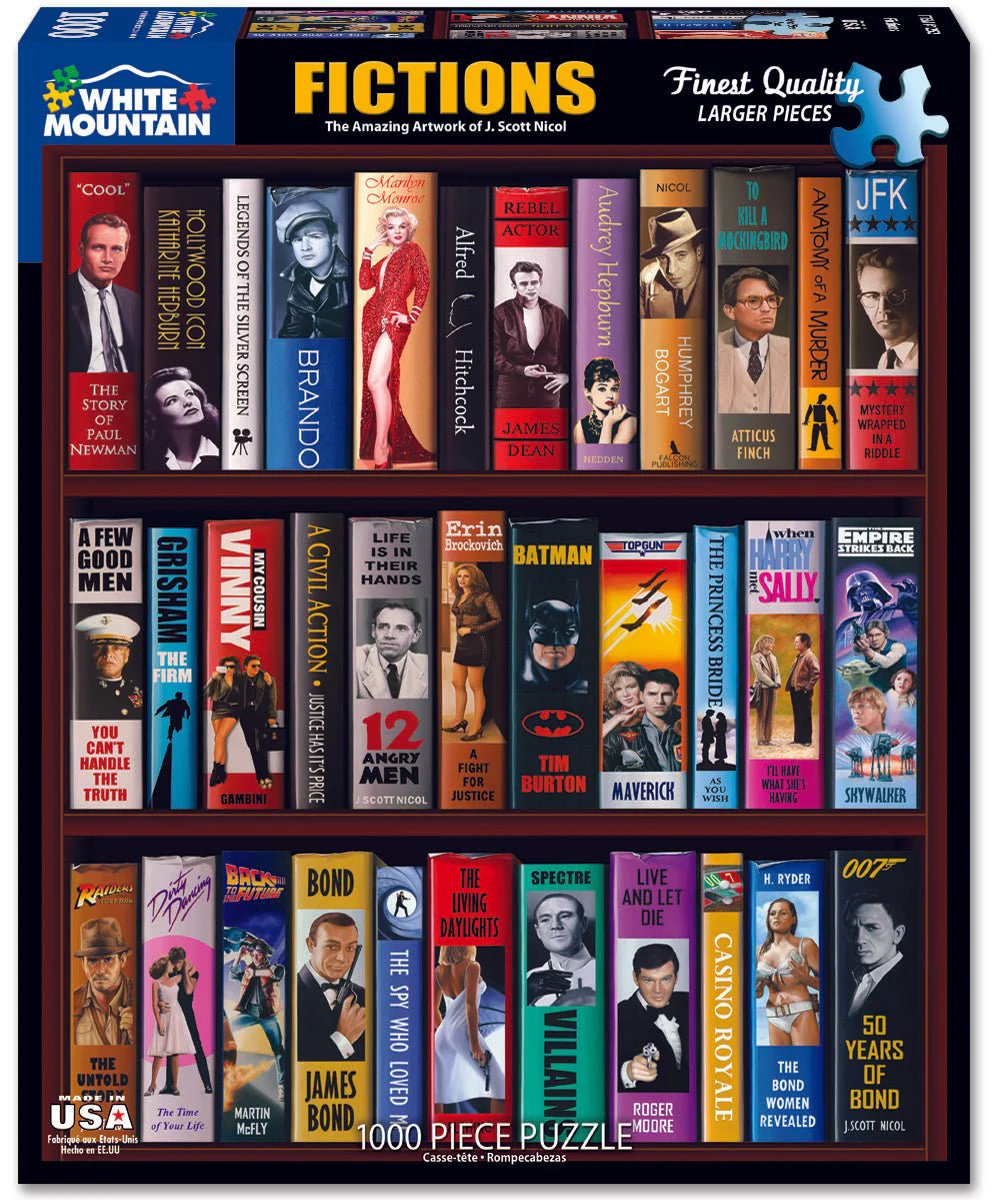 Fictions (1252pz) - 1000 Piece Jigsaw Puzzle - Image 2