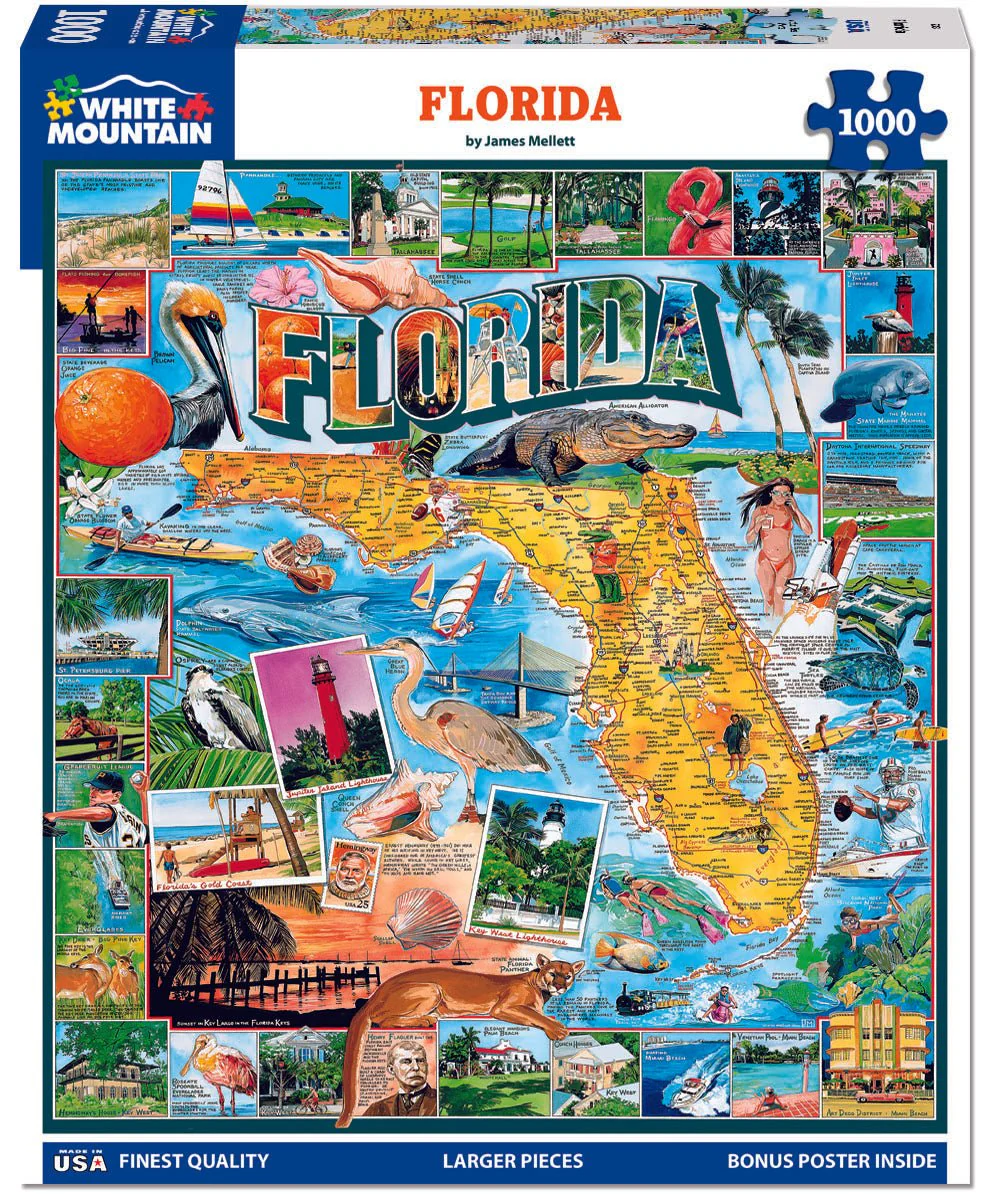 Florida (233pz) - 1000 Piece Jigsaw Puzzle - Image 2