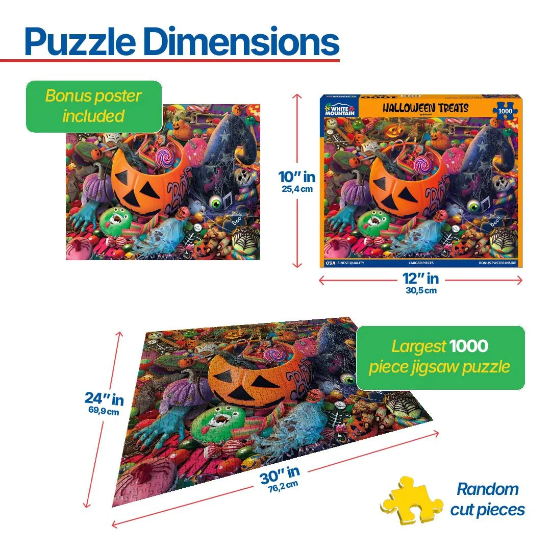 Halloween Treats (1924pz) - 1000 Piece Jigsaw Puzzle - Image 3