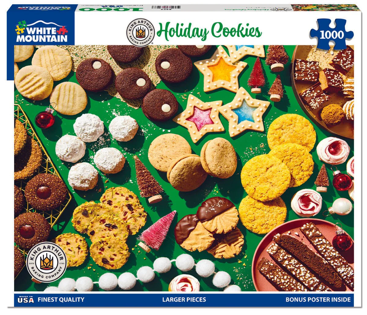 Holiday Cookies - King Arthur (2079pz) - 1000 Piece Jigsaw Puzzle - Image 2