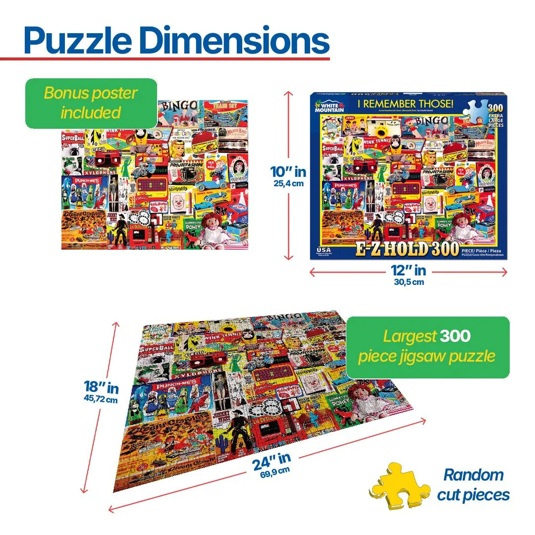 I Remember Those (1303pz) - 300 Piece Jigsaw Puzzle - Image 3