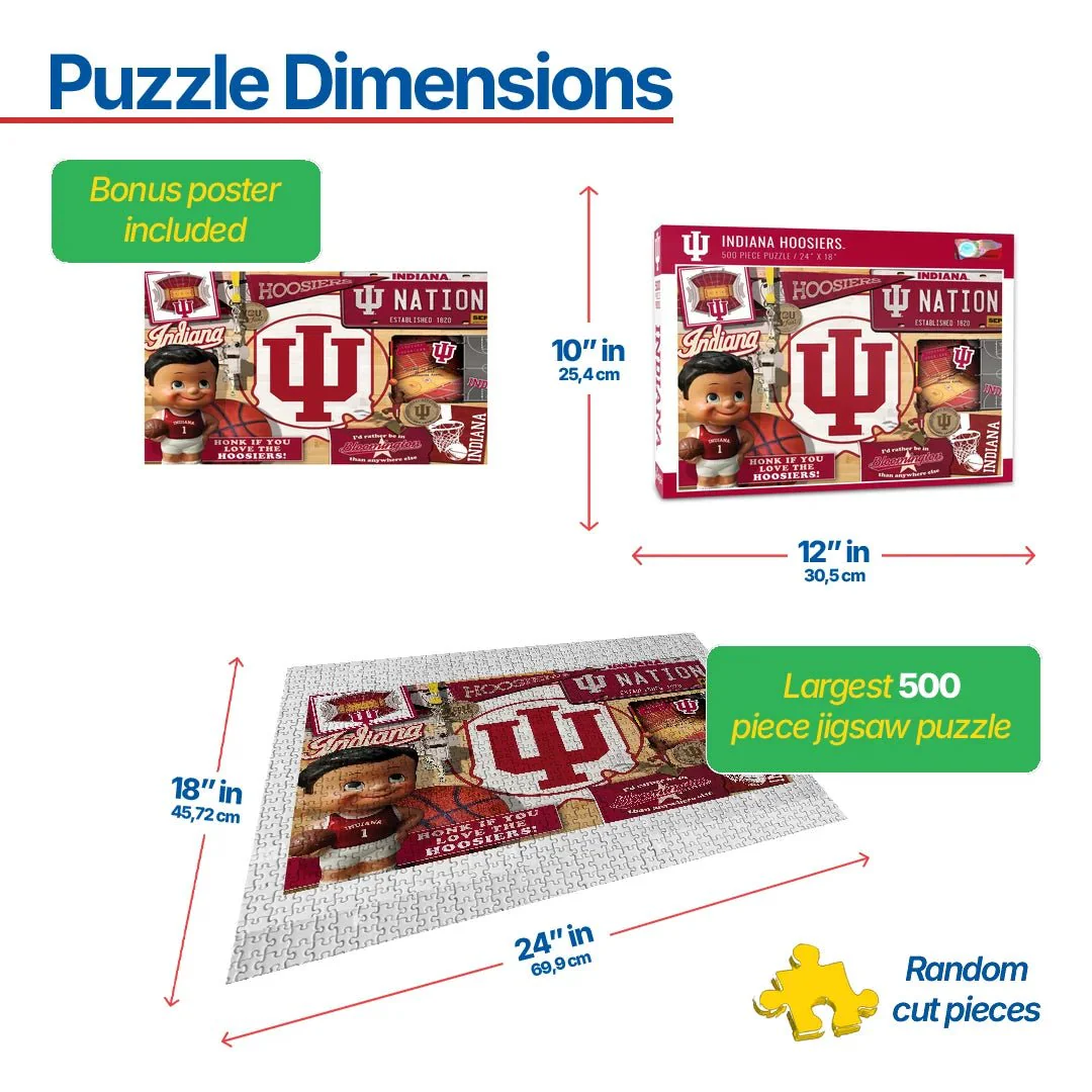 Indiana Hoosiers (950288) - 500 Pieces - Image 3