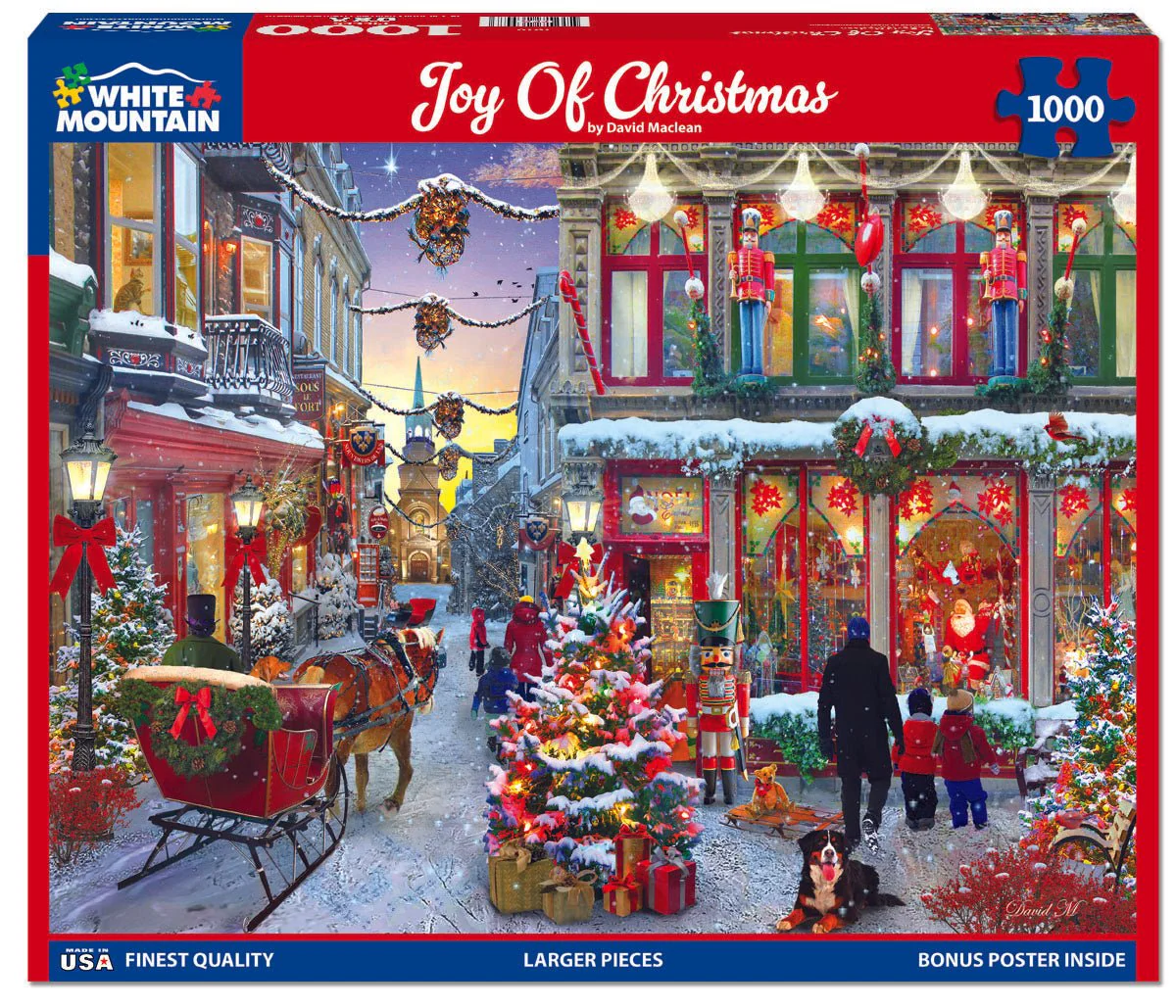 Joy Of Christmas (1910pz) - 1000 Piece Jigsaw Puzzle - Image 2