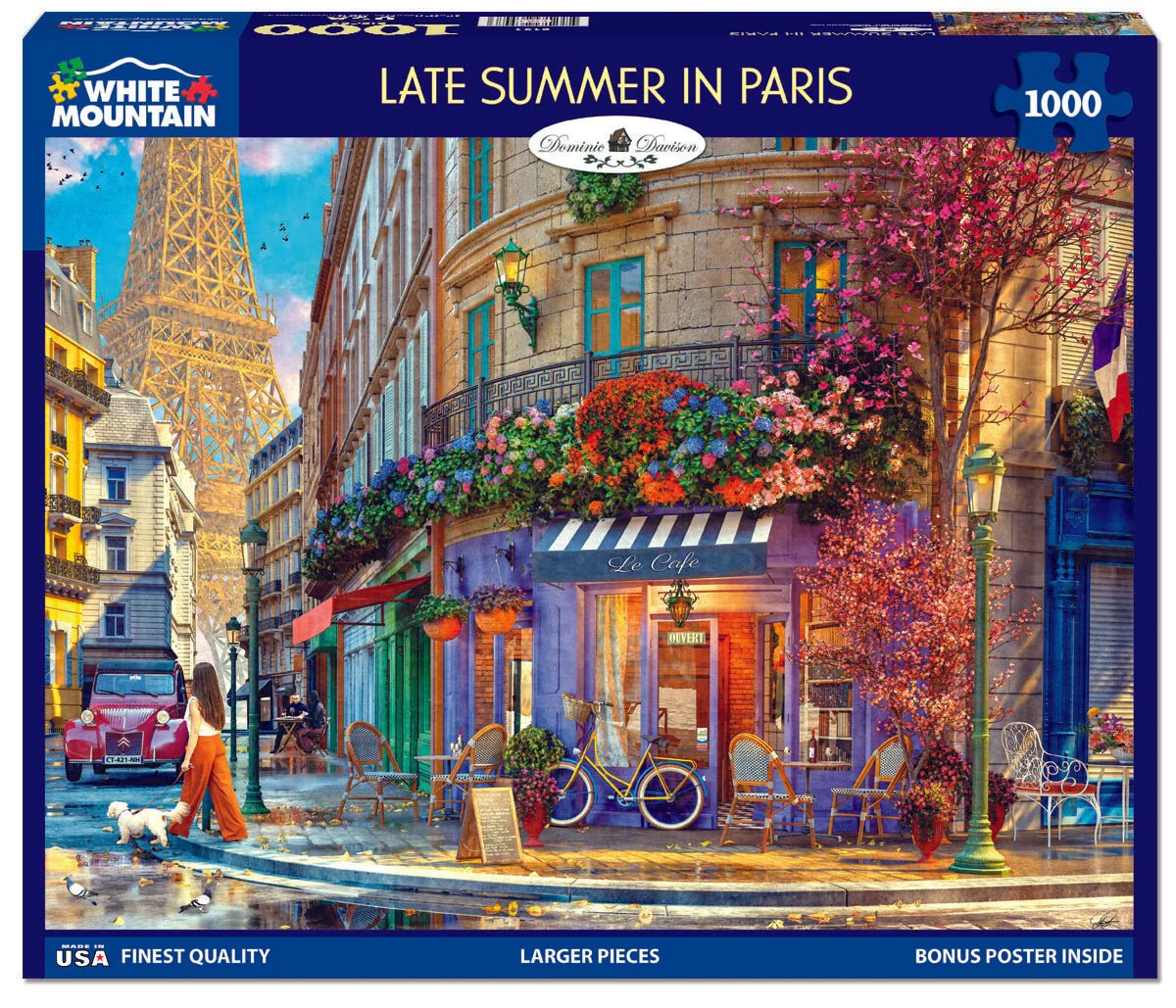 Late Summer In Paris (2194pz) - 1000 Piece Jigsaw Puzzle - Image 2