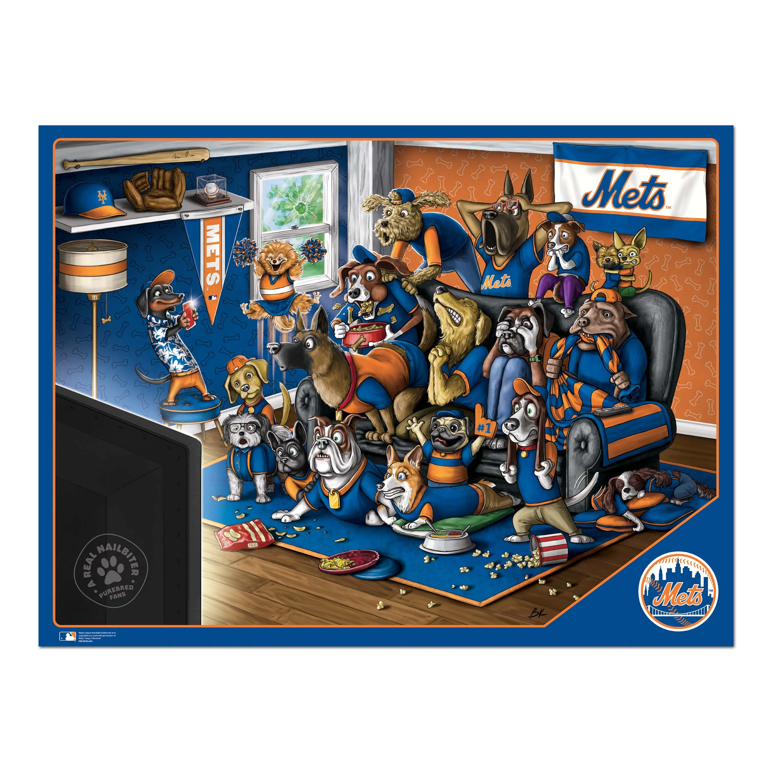 NY Mets - Nailbiter (2502397) - 500 Pieces