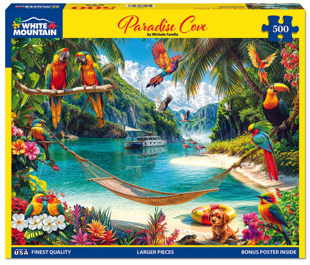 Paradise Cove (2091pz) - 500 Piece Jigsaw Puzzle - Image 2