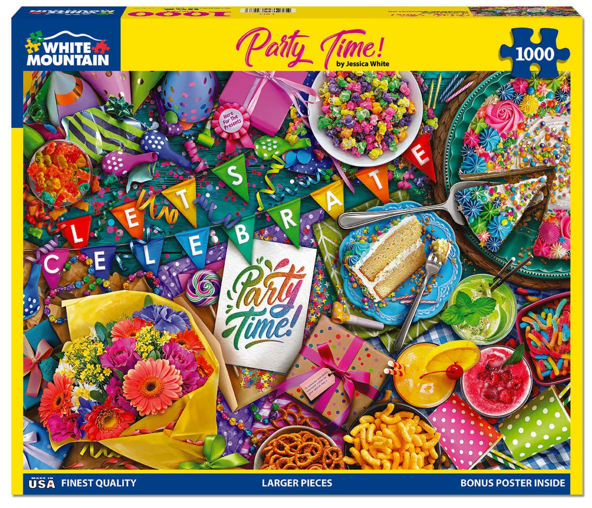 Party Time (2203pz) - 1000 Piece Jigsaw Puzzle - Image 2