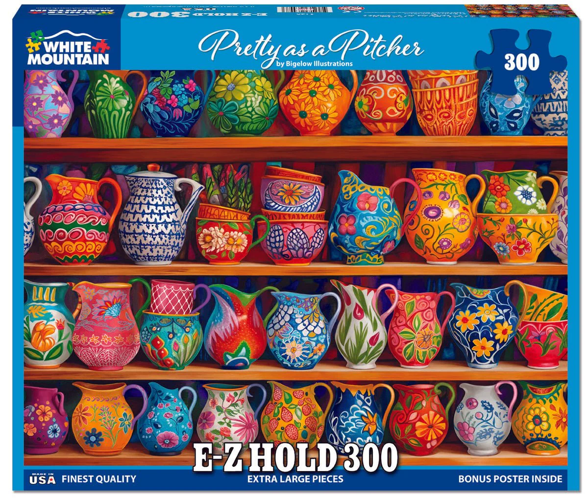 Pretty As A Pitcher (2148pz) - 300 Piece Jigsaw Puzzle - Image 2