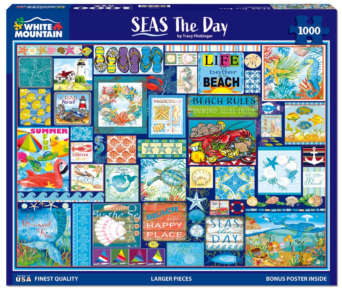Seas the Day (1912pz) - 1000 Piece Jigsaw Puzzle - Image 2