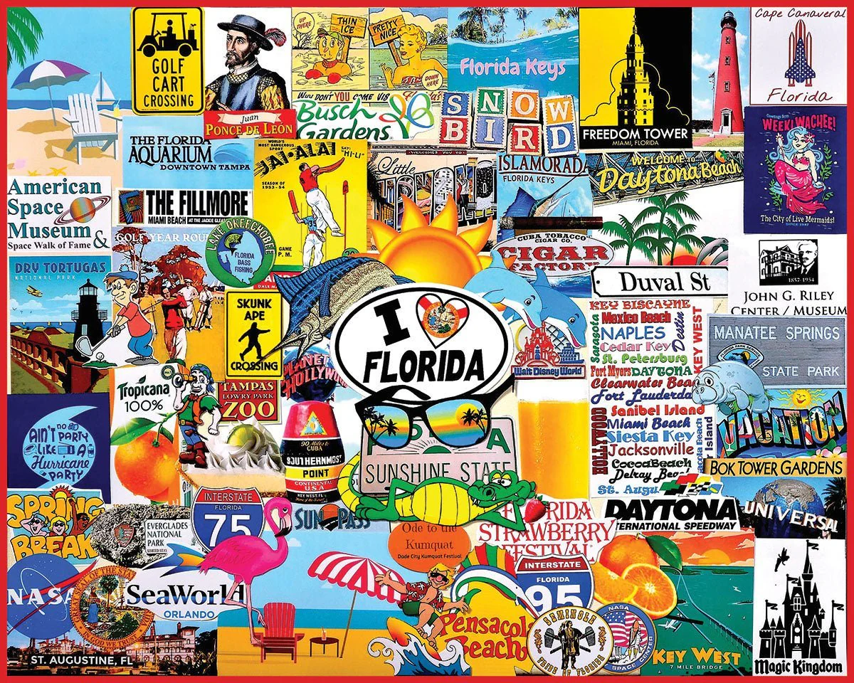 Set of 2: Florida Bundle 1000 Piece - Image 4