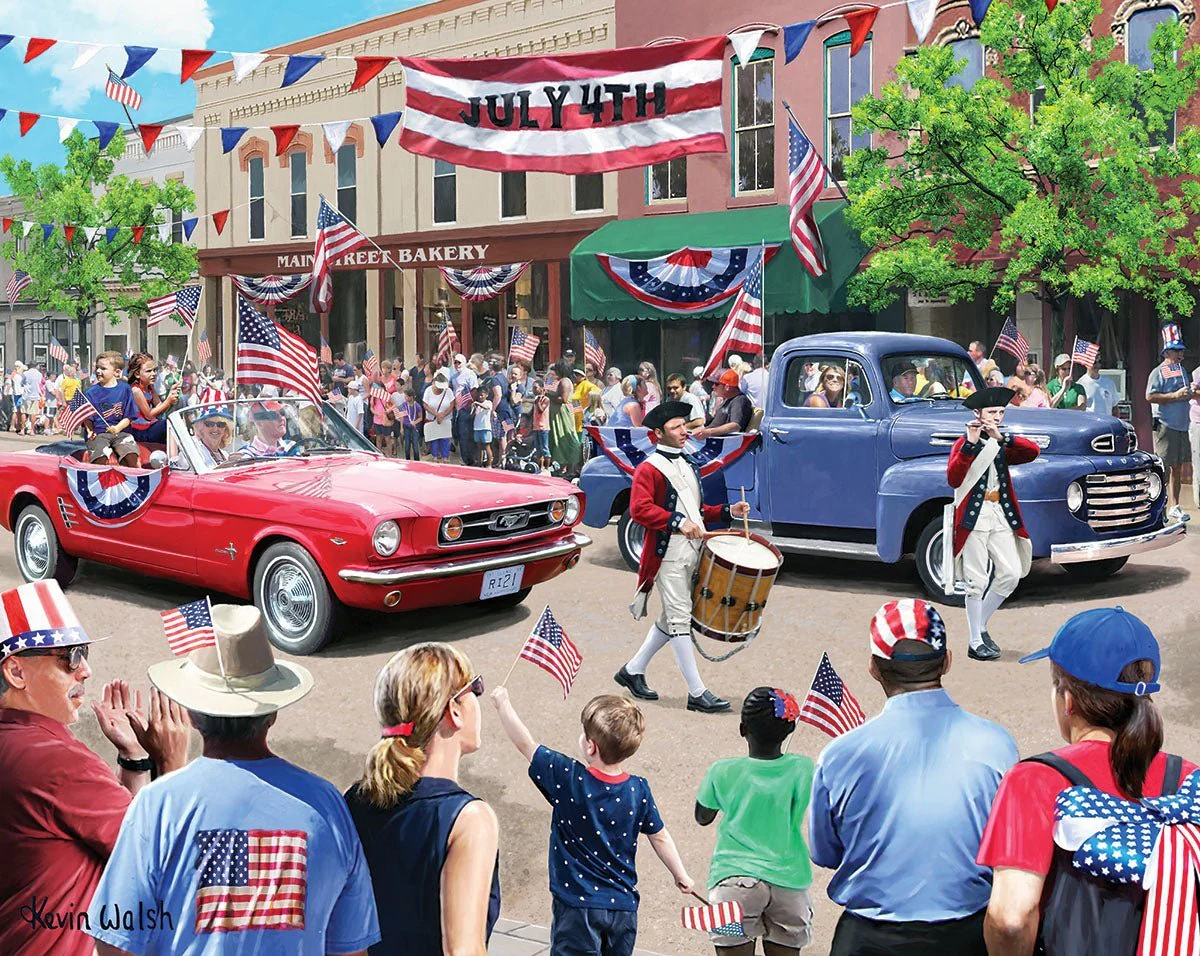 Set of 3: Artist Kevin Walsh - Classic Cars Bundle 1000 piece - Image 4
