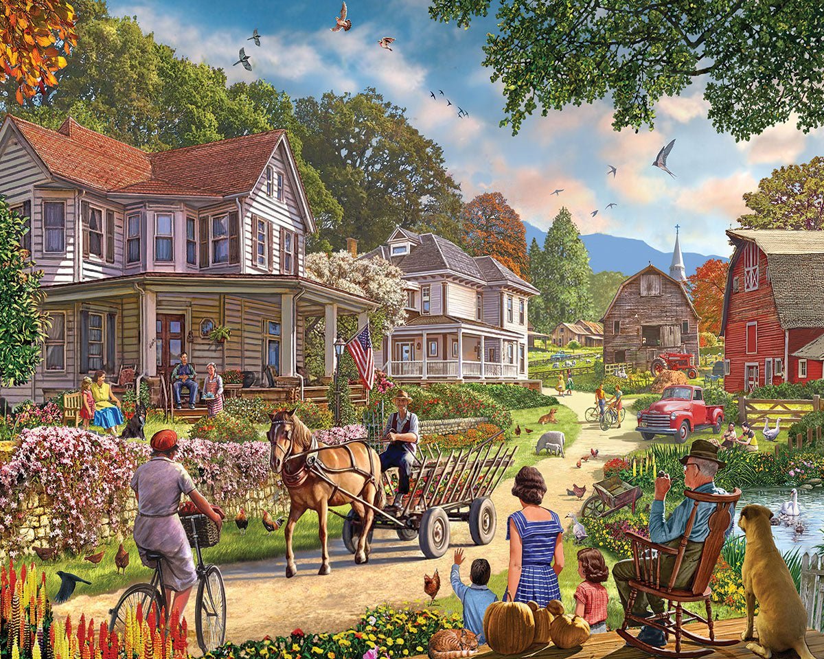 Set of 3: Artist Steve Crisp - Country Retreats Bundle 1000 piece - Image 5