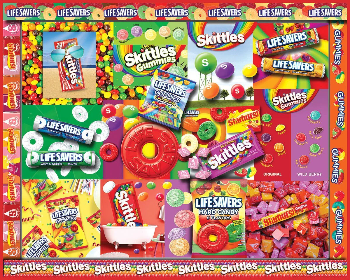 Set of 3:  I Love Candy Bundle 1000 piece - Image 5