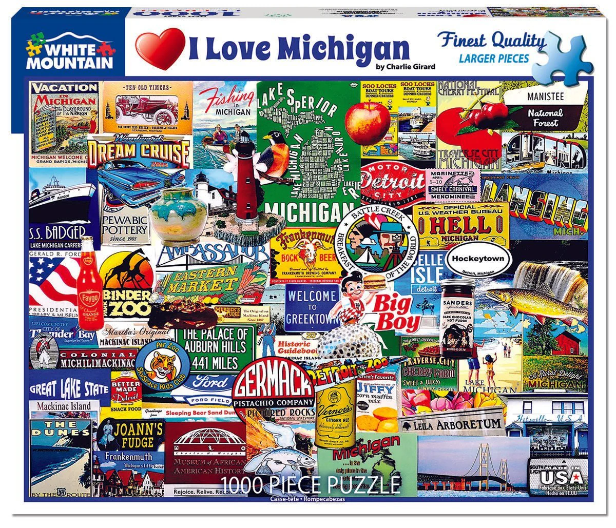 Set of 3: Michigan Bundle 1000 piece - Image 2