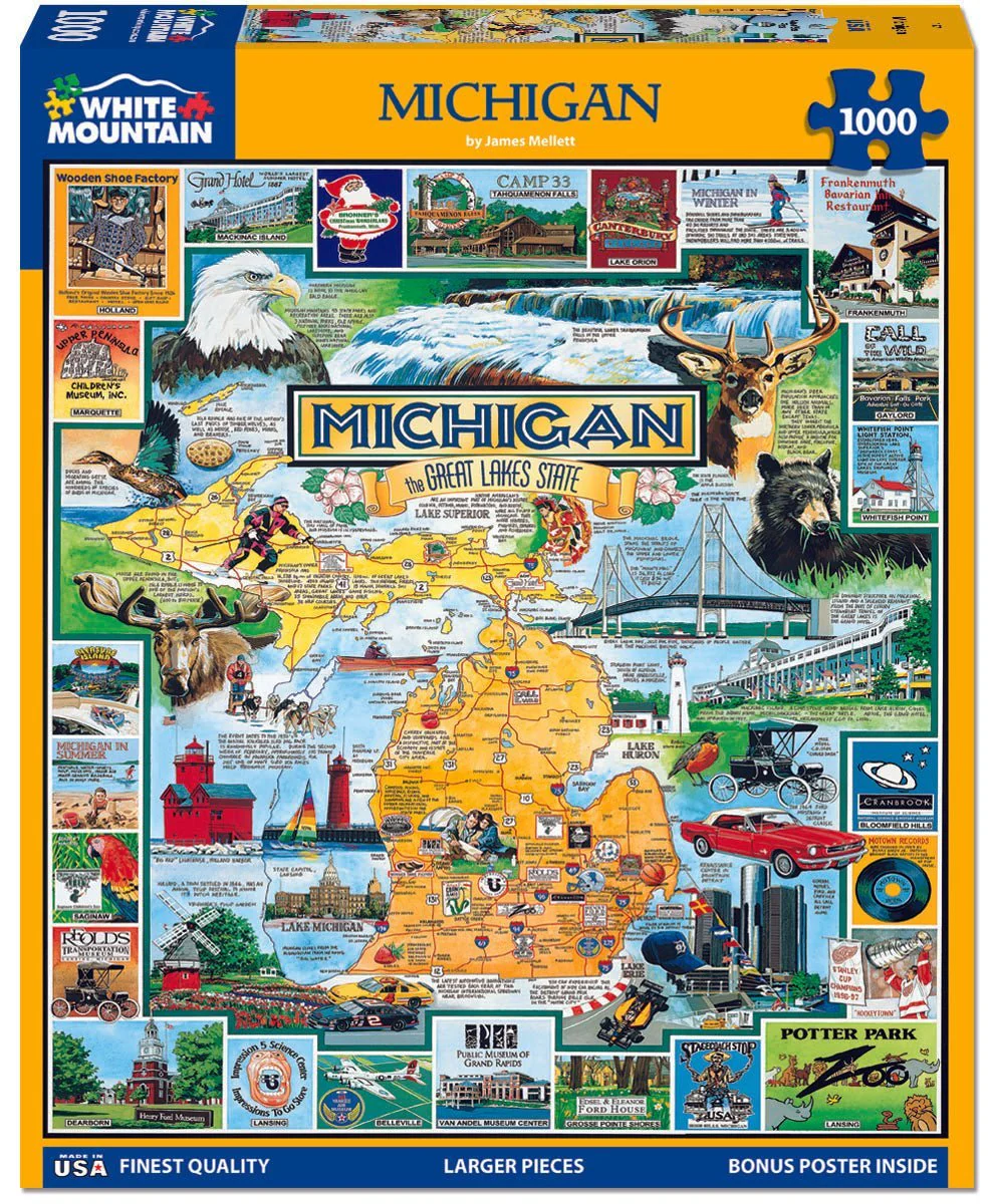 Set of 3: Michigan Bundle 1000 piece - Image 4