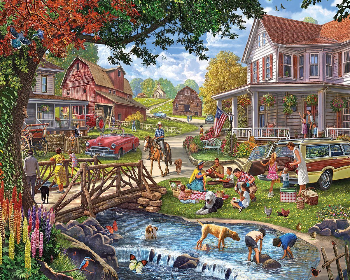 Set of 3: Country Retreats Bundle 1000 piece - Image 2