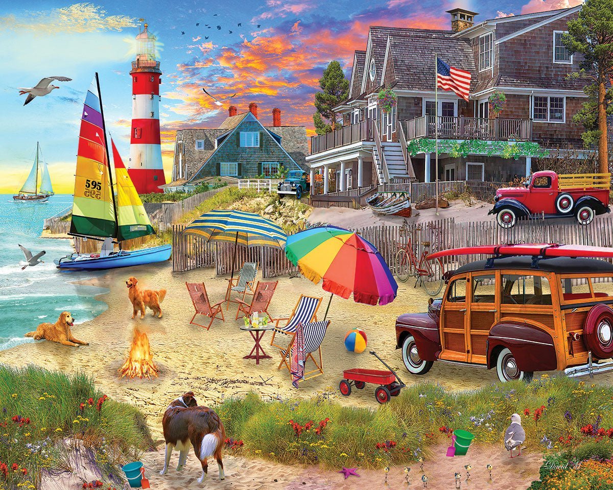 Set of 3: Seaside Retreats Bundle 1000 piece - Image 4