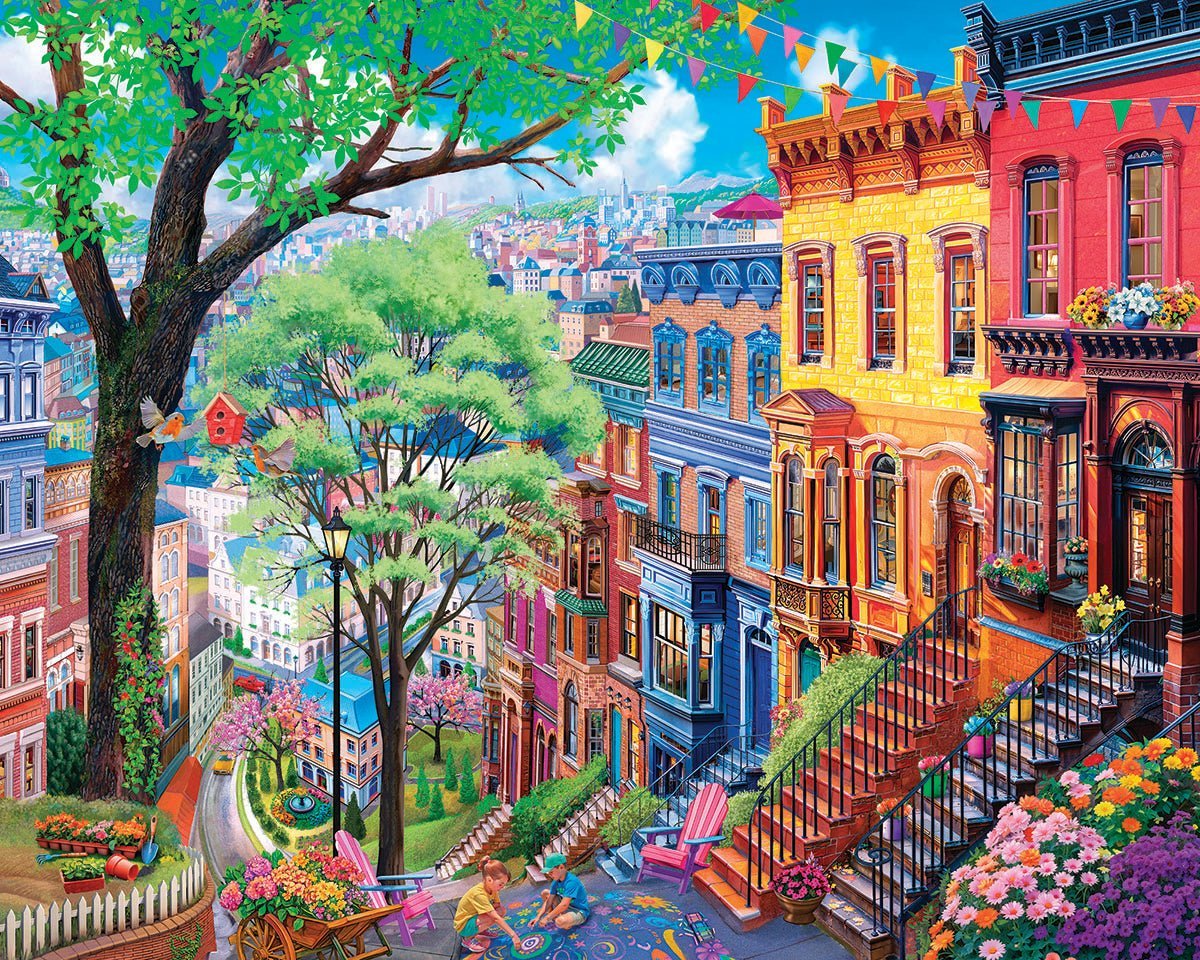 Set of 4: Seasons in the City Bundle 1000 piece - Image 5