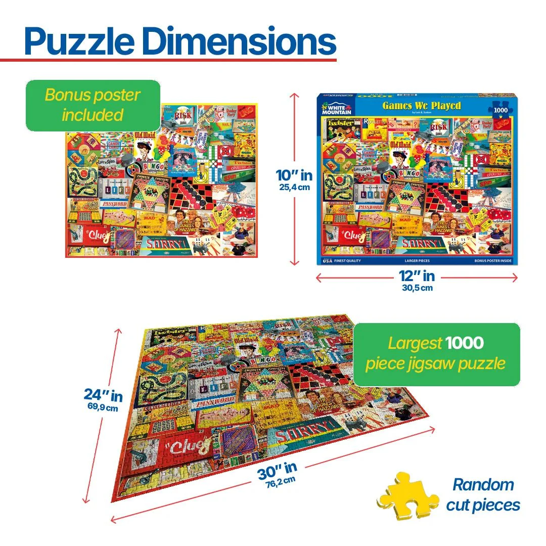 The Games We Played (924pz) - 1000 Pieces - Image 3