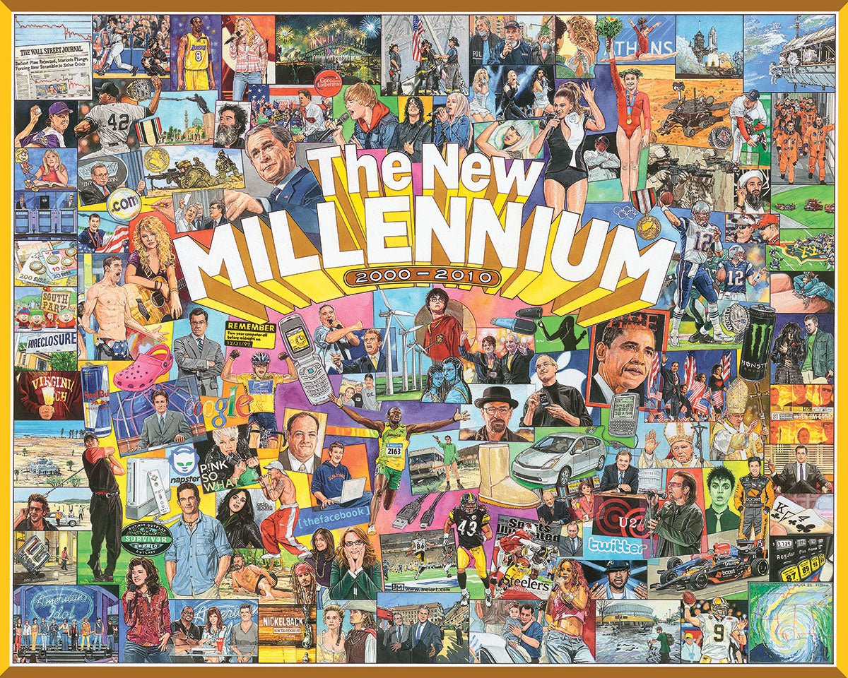 The New Millennium (1404pz) - 1000 Piece Jigsaw Puzzle