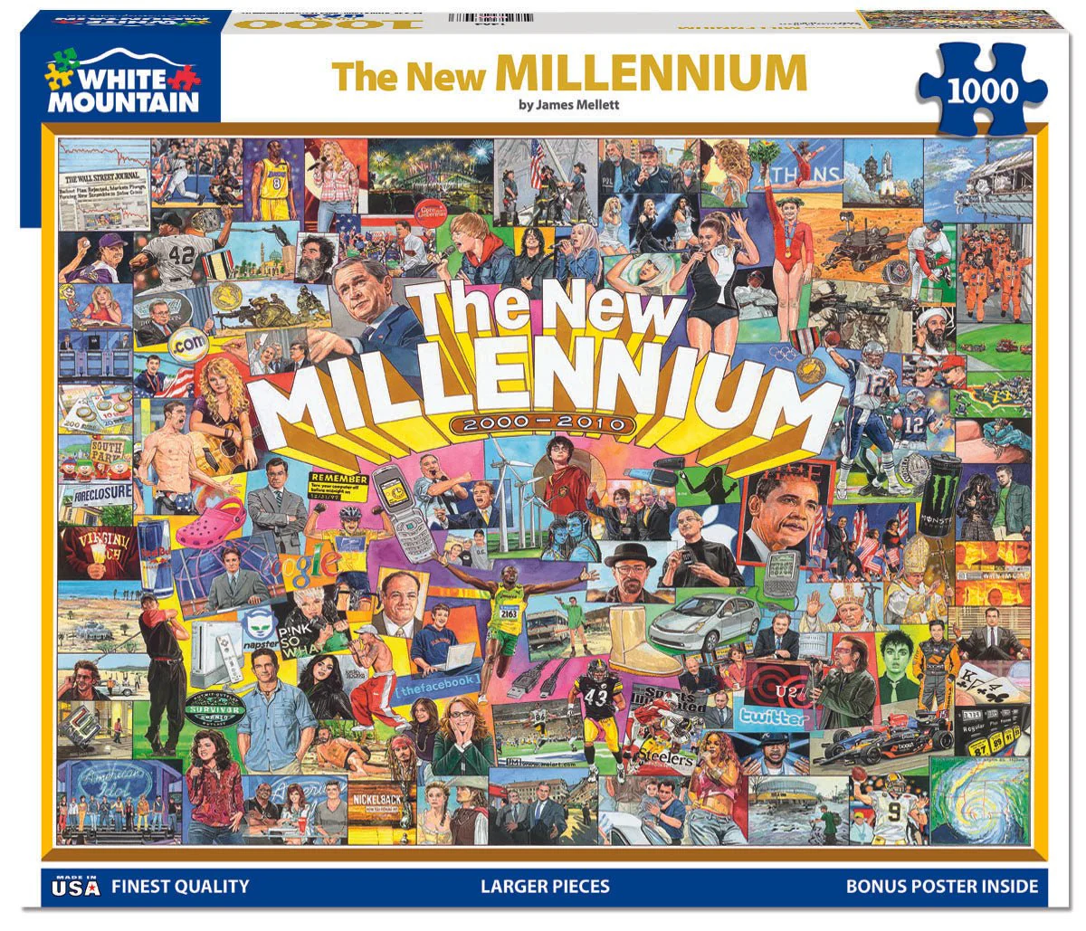 The New Millennium (1404pz) - 1000 Piece Jigsaw Puzzle - Image 2