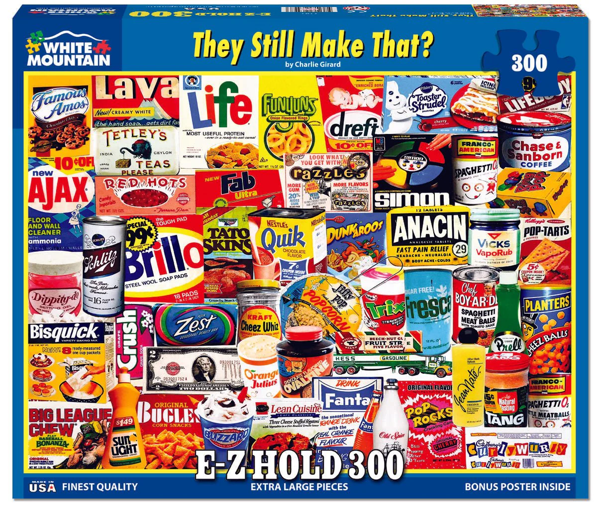 They Still Make That? (2147pz) - 300 Piece Jigsaw Puzzle - Image 2