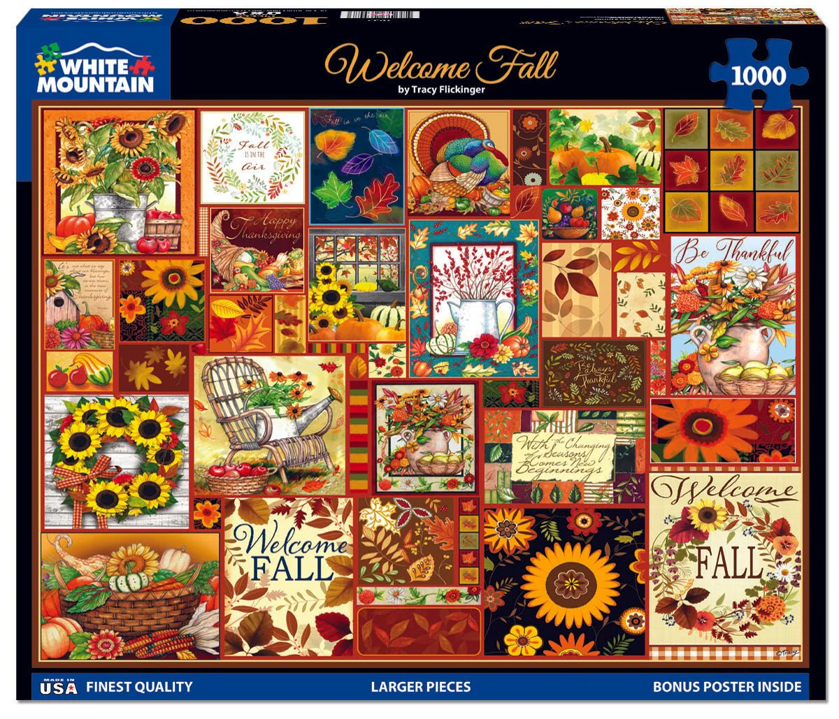 Welcome Fall (1927pz) - 1000 Piece Jigsaw Puzzle - Image 2
